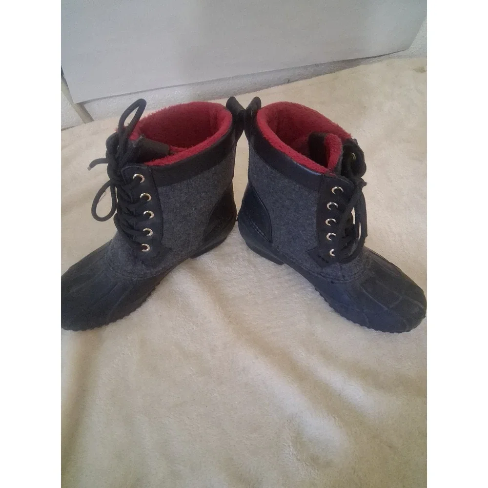 Womens Tommy Hilfiger Snow Boots Size 6m - Picture 3 of 6